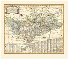 Peter (der Jüngere) Schenk - Historische Karte: Ämter Pirna, Hohnstein, mit Lohmen, Dippoldiswalda und Grillenburg, um 1750