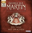George R R Martin, George R. R. Martin, Reinhard Kuhnert - Das Lied von Eis und Feuer - Ein Tanz mit Drachen, 4 Audio-CD, 4 MP3 (Hörbuch)