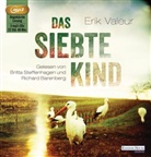 Erik Valeur, Richard Barenberg, Britta Steffenhagen - Das siebte Kind, 3 MP3-CDs (Hörbuch)