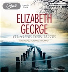Elizabeth George, Stefan Wilkening - Glaube der Lüge, 1 Audio-CD, 1 MP3 (Hörbuch)