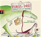 Ute Krause, Andreas Fröhlich - Minus Drei wünscht sich ein Haustier, 1 Audio-CD (Hörbuch)