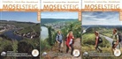 Topographische Freizeitkarten Rheinland-Pfalz: Topographische Freizeitkarte Rheinland-Pfalz Moselsteig, 3 Bl.