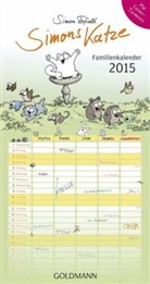 Simon Tofield - Simons Katze Familienkalender 2015