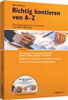 Elmar Goldstein - Richtig Kontieren von A-Z, m. CD-ROM