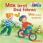 Christian Tielmann - Mein Freund Max: Max lernt Rad fahren/Max kocht Spaghetti, 1 Audio-CD (Audio book)