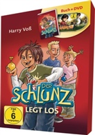 Harry Voss - Der Schlunz legt los, Buch u. DVD