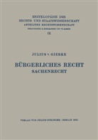 Julius v Gierke, Julius v. Gierke, Walte Kaskel, Walter Kaskel, Eduard Kohlrausch, A Spiethoff... - Bürgerliches Recht Sachenrecht