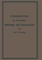 Josef König - Chemische Zusammensetzung der menschlichen Nahrungs- und Genussmittel