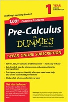 Stephan Bodian, Consumer Dummies - 1001 Precalculus Practice Problems for D