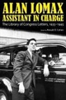 Ronald D. (EDT) Cohen, Ronald D. Cohen - Alan Lomax, Assistant in Charge