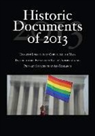Cq Press, CQ Press, Cq Press, Heather Kerrigan, CQ Press - Historic Documents of 2013