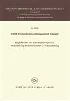 Kenneth A Loparo, Kenneth A. Loparo, NA NA, WIBERA Wirtschaftsberatung Aktiengesellschaft - Möglichkeiten von Vorratsplanungen zur Verbesserung der kommunalen Grundausstattung