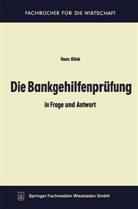 Hans Klink - Die Bankgehilfenprüfung in Frage und Antwort