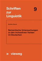 Günther Storch - Semantische Untersuchungen zu den inchoativen Verben im Deutschen