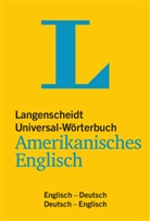 Langenscheidt-Redaktion - Universal Woerterbuch Amerikanisches English