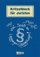 Antje Haubner, Christiane Hahn - Kritzelblock für Juristen