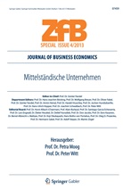 Petr Moog, Petra Moog, Witt, Witt, Peter Witt - ZfB (Zeitschrift für Betriebswirtschaft) Special Issue - 4/2013: Mittelständische Unternehmen