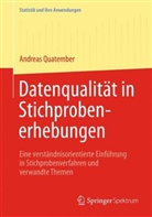 Andreas Quatember - Datenqualität in Stichprobenerhebungen