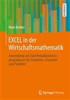 Hans Benker - EXCEL in der Wirtschaftsmathematik