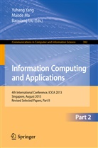 Baoxiang Liu, Maod Ma, Maode Ma, Yuhang Yang - Information Computing and Applications