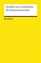 Bard Fassbender, Bardo Fassbender - Quellen zur Geschichte der Menschenrechte. Von der Amerikanischen Revolution zu den Vereinten Nationen