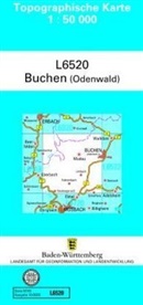 Lg, LGL - Topographische Karten Baden-Württemberg, Zivilmilitärische Ausgabe: Topographische Karte Baden-Württemberg, Zivilmilitärische Ausgabe - Buchen