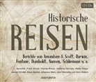 Roal Amundsen, Roald Amundsen, Charles u Darwin, Diverse, Robert Scott, Robert F Scott... - Historische Reisen. Berichte und Tagebücher berühmter Entdecker, 12 Audio-CDs (Audio book)