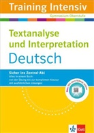 Claus Gigl - Training Intensiv Deutsch, Textanalyse und Interpretation