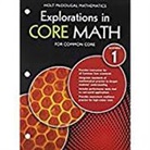 Holt Mcdougal (COR), Holt McDougal - Algebra 1: Exploration in Core Math