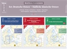 Delius Klasing-Sportbootkarten, Plano - Satz.1,2,4: Delius Klasing-Sportbootkarten Deutsche Ostsee + Südliche dänische Ostsee 2014, 3 Kartensätze, m. CD-ROM, Planokarte