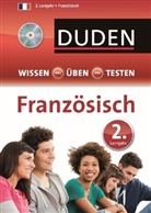 Stephan Edinger, Jahn-Sauner, Ulrike Jahn-Sauner, Anne Schröder, Carmen Strzelecki, Elk Spitznagel... - Duden Wissen - Üben - Testen, Französisch 2. Lernjahr, m. Audio-CD
