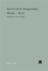 Bernd U Hergemöller, Bernd U. Hergemöller - Weder - Noch