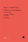 Walte Jaeschke, Walter Jaeschke - Philosophie und Literatur im Vormärz / Philosophie und Literatur im Vormärz