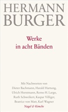 Hermann Burger, Simo Zumsteg, Simon Zumsteg - Werke, 8 Bände