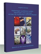 Angelina Schulze, Angelina Schulze, Angelina Schulze - Kartenlegen ausführlich erklärt - Deutungen und Legungen mit den 40 mystischen Lenormandkarten, m. 2 Buch, 6 Teile