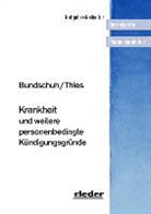 Pete Bundschuh, Peter Bundschuh, Kathri Thies, Kathrin Thies - Krankheit und weitere personenbedingte Kündigungsgründe