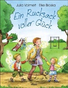 Elke Broska, Julia Volmert, Elke Broska, Elke Ill. v. Broska - Ein Rucksack voller Glück, m. 5 Glückspostkarten