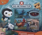 Die Oktonauten, Unterwasser-Box. Box.1, 3 Audio-CDs (Audio book)