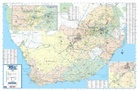 South Africa Mineral 2 Sheets Flat Map 1 : 1.500 000