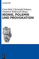 Cora Dietl, Christop Schanze, Christoph Schanze, Friedrich Wolfzettel - Ironie, Polemik und Provokation