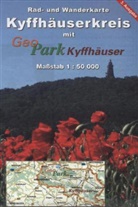 KKV Rad- und Wanderkarte: KKV Rad- und Wanderkarte Kyffhäuserkreis mit GeoPark Kyffhäuser