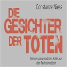 Stephanie Fey, Constanz Niess, Constanze Niess - Die Gesichter der Toten, Audio-CD (Audiolibro)