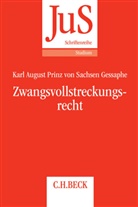 (Prof. Dr. Karl August, Karl A. Prinz von Sachsen Gessaphe, Karl August Sachsen Gessaphe, Karl August Prinz von Sachsen Gessaphe - Zwangsvollstreckungsrecht
