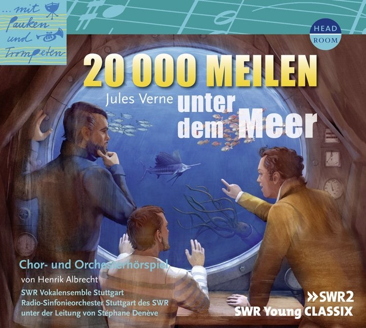 Henrik Albrecht, Verne Jules, Jules Verne, Malte Arkona, Patrick Blank, Hen Adapt. v. Albrecht... - 20000 Meilen unter dem Meer, 1 Audio-CD (Audio book) - Chor- und Orchesterhörspiel
