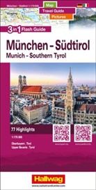 Hallwag Kümmerly+Frey AG, Hallwa Kümmerly+Frey AG, Hallwag Kümmerly+Frey AG - Hallwag Flash Guide: Hallwag Flash Guide München, Südtirol