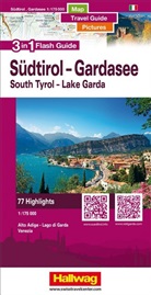 Hallwag Kümmerly+Frey AG, Hallwa Kümmerly+Frey AG, Hallwag Kümmerly+Frey AG - Hallwag Flash Guide: Hallwag Flash Guide Südtirol - Gardasee - Venedig. South Tyrol - Lake Garda - Venezia