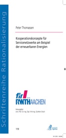 Peter Thomassen - Kooperationskonzepte für Servicenetzwerke am Beispiel der erneuerbaren Energien
