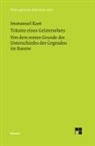 Immanue Kant, Immanuel Kant, Karl Vorländer, Klaus Reich - Träume eines Geistersehers