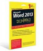 Faithe Wempen - Word 2013 for Dummies Elearning Course Access Code Card 12 Month