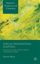 D Pasura, D. Pasura, Dominic Pasura - African Transnational Diasporas